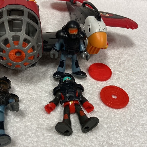 Fisher-Price Imaginext Sky Racers Twin Eagle with 5 figures - Picture 3 of 4